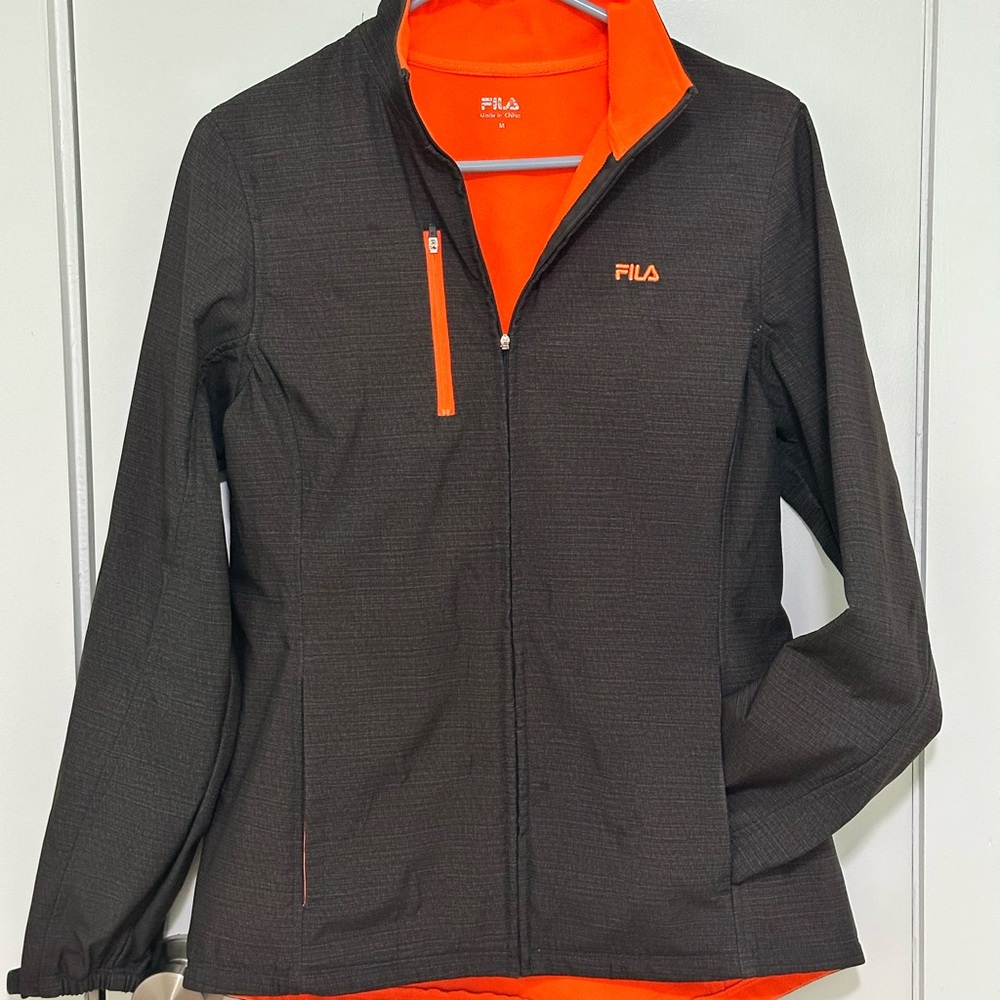 FILA Women’s Full-Zip Fleece-Lined Jacket – Size M